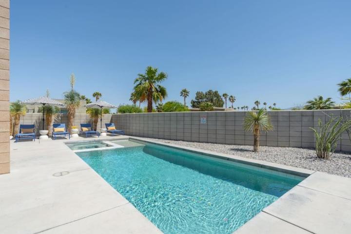 Chic Luxurious Desert Home- Private Pool Hot Tub Palm Springs Exterior foto